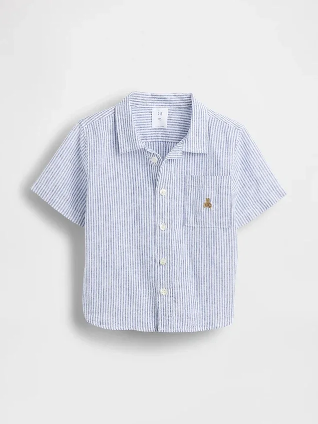 Baby & Toddler Linen-Cotton Shirt