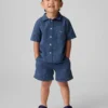 Baby & Toddler Linen-Cotton Shorts