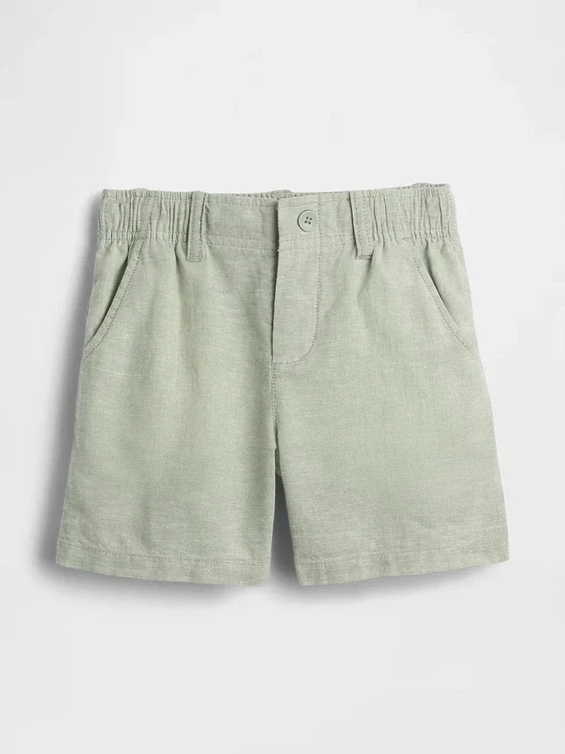 Baby & Toddler Linen-Cotton Shorts