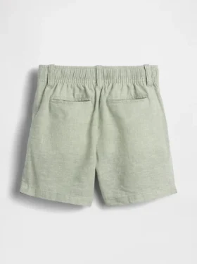 Baby & Toddler Linen-Cotton Shorts