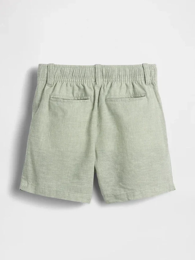 Baby & Toddler Linen-Cotton Shorts
