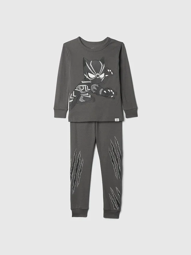 Baby & Toddler Marvel Organic Brushed Cotton Pj Set