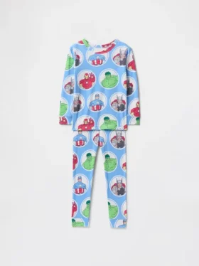 Baby & Toddler Marvel Organic Brushed Cotton Pj Set
