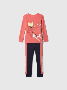 Baby & Toddler Marvel Organic Brushed Cotton Pj Set