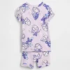 Baby & Toddler Marvel Organic Brushed Cotton Pj Short Set