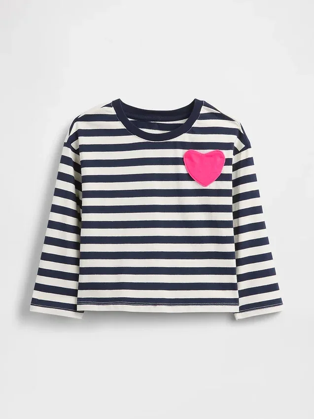 Baby & Toddler Mix & Match Heart Pocket T-Shirt