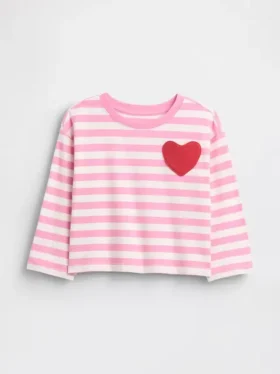 Baby & Toddler Mix & Match Heart Pocket T-Shirt