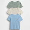 Baby & Toddler Mix & Match Pocket T-Shirt (3-Pack)
