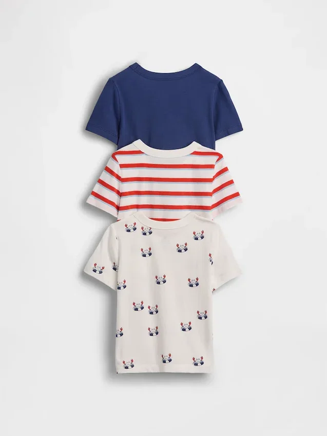 Baby & Toddler Mix & Match Pocket T-Shirt (3-Pack)