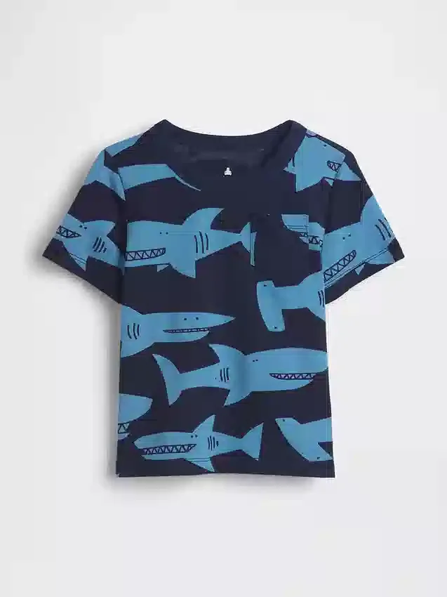 Baby & Toddler Mix & Match Print Pocket T-Shirt