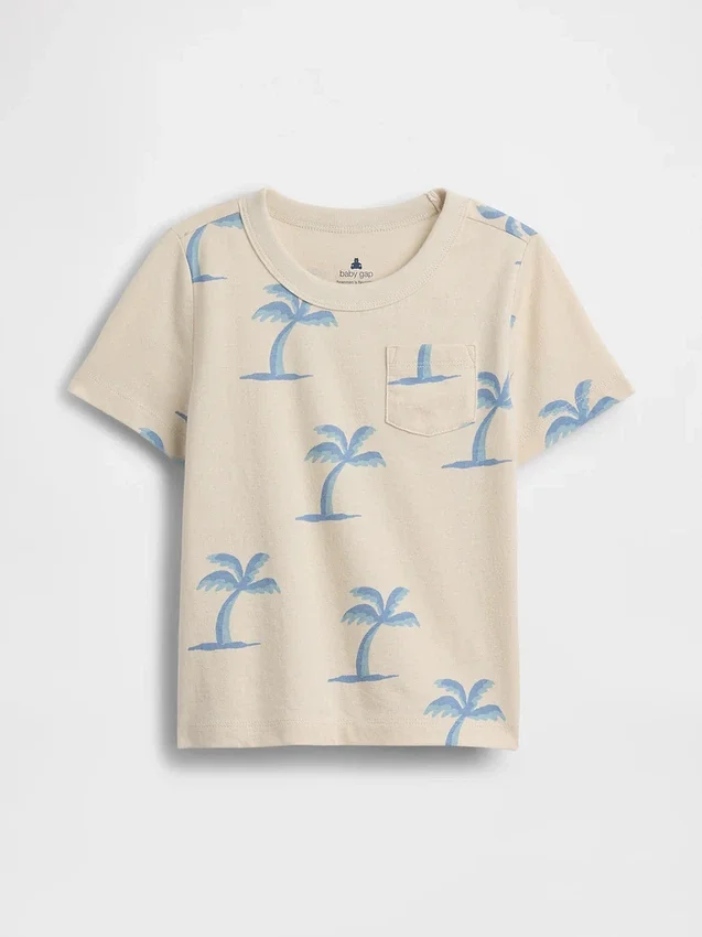 Baby & Toddler Mix & Match Print Pocket T-Shirt