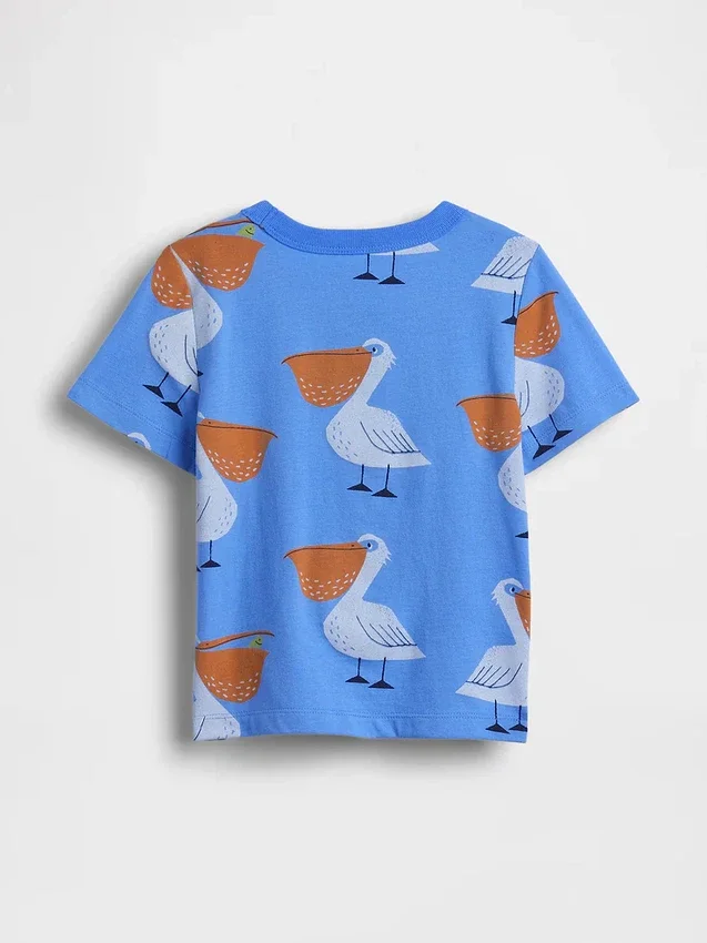 Baby & Toddler Mix & Match Print Pocket T-Shirt