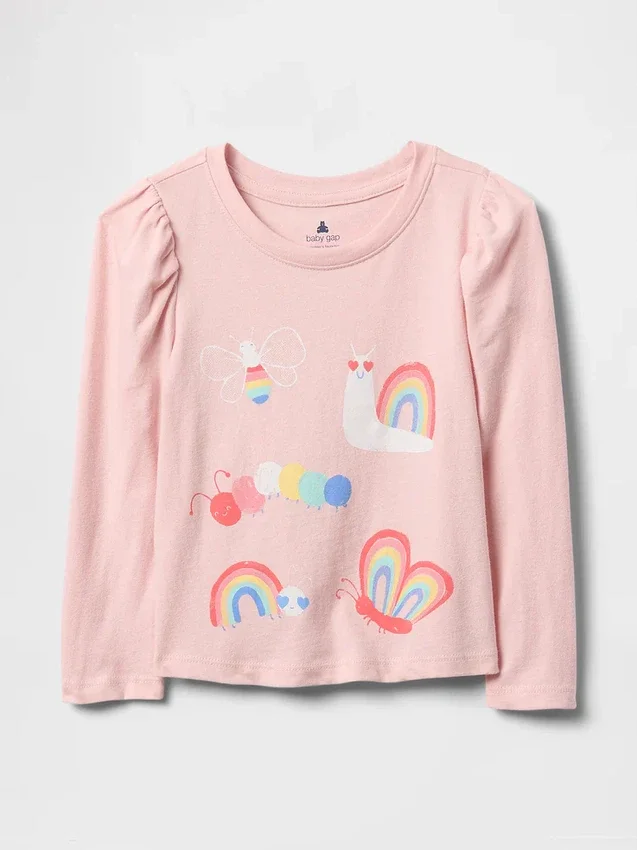 Baby & Toddler Mix & Match Puff-Sleeve T-Shirt