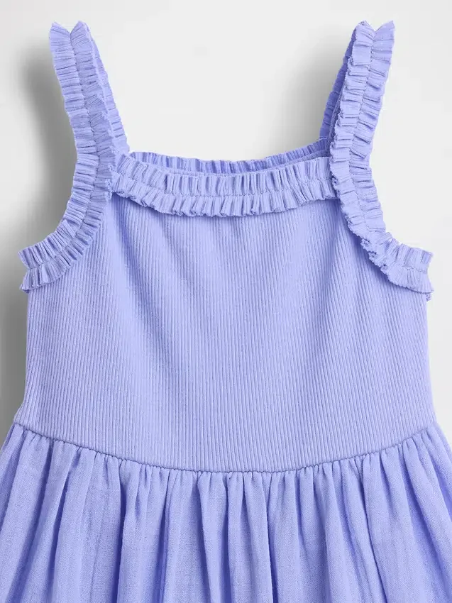 Baby & Toddler Mixed Media Apron Dress