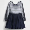 Baby & Toddler Mixed Media Bubble Dress