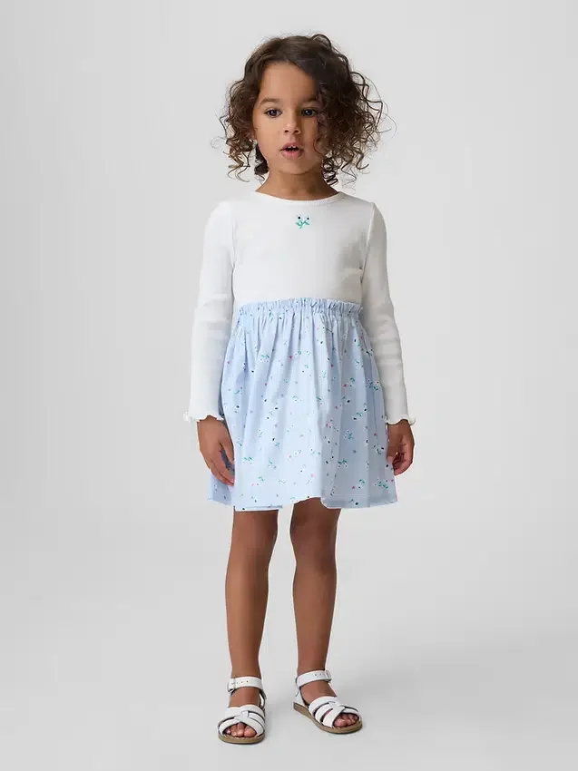 Baby & Toddler Mixed Media Dress