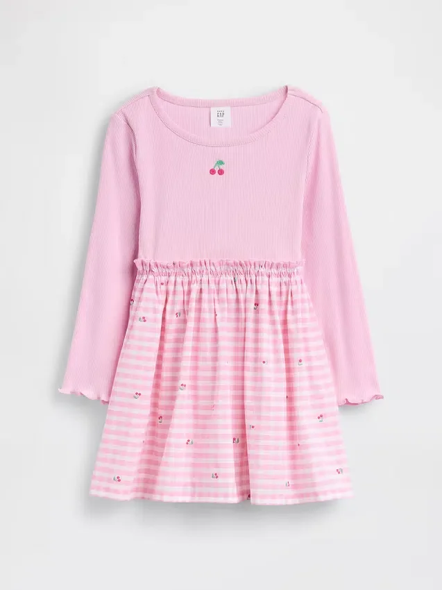 Baby & Toddler Mixed Media Dress