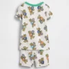 Baby & Toddler Organic Brushed Cotton Brannan Bear Tennis Pj Short Set