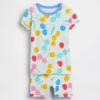 Baby & Toddler Organic Brushed Cotton Cherry Pj Short Set