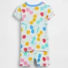 Baby & Toddler Organic Brushed Cotton Cherry Pj Short Set