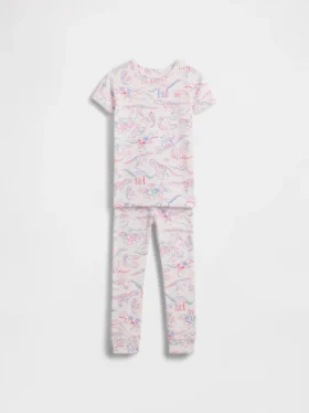 Baby & Toddler Organic Brushed Cotton Dino Pj Set