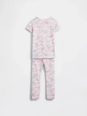 Baby & Toddler Organic Brushed Cotton Dino Pj Set