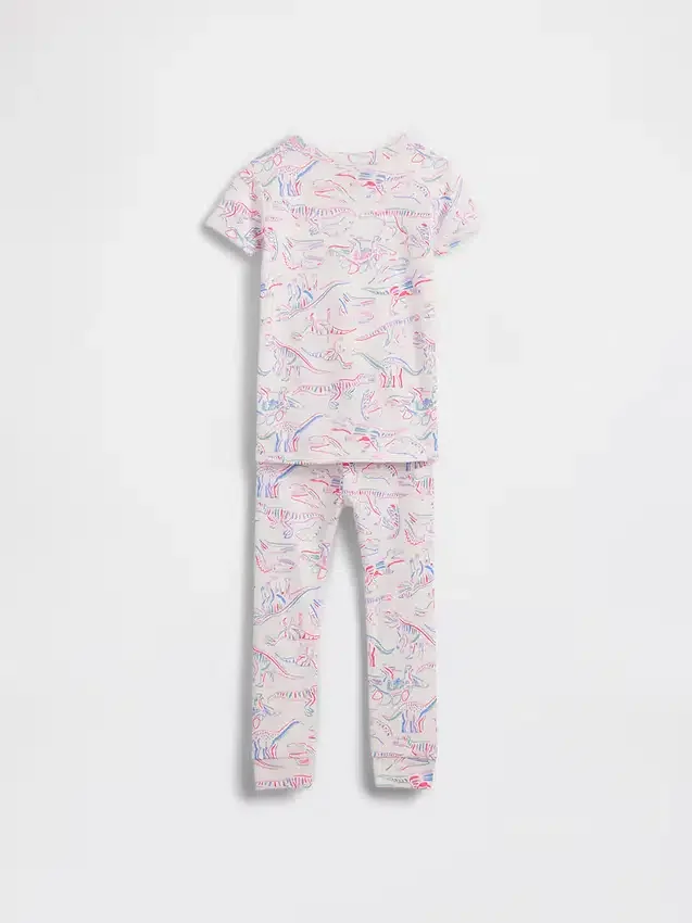 Baby & Toddler Organic Brushed Cotton Dino Pj Set