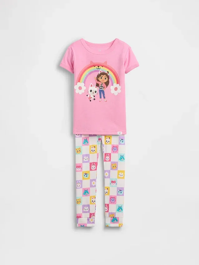 Baby & Toddler Organic Brushed Cotton Gabby's Dollhouse Pj Set