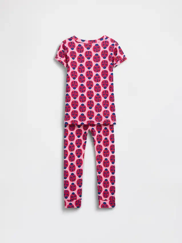 Baby & Toddler Organic Brushed Cotton Ladybug Pj Set