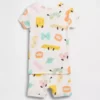 Baby & Toddler Organic Brushed Cotton Pasta Pj Short Set