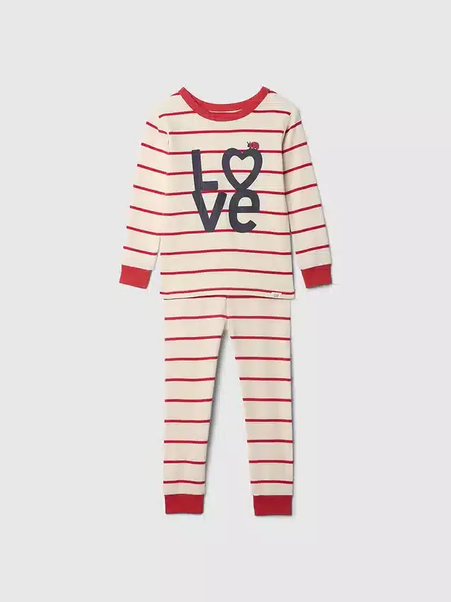 Baby & Toddler Organic Brushed Cotton Pj Set