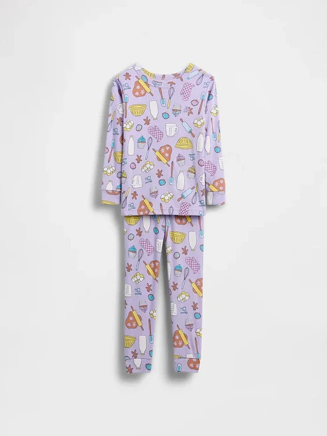 Baby & Toddler Organic Brushed Cotton Pj Set