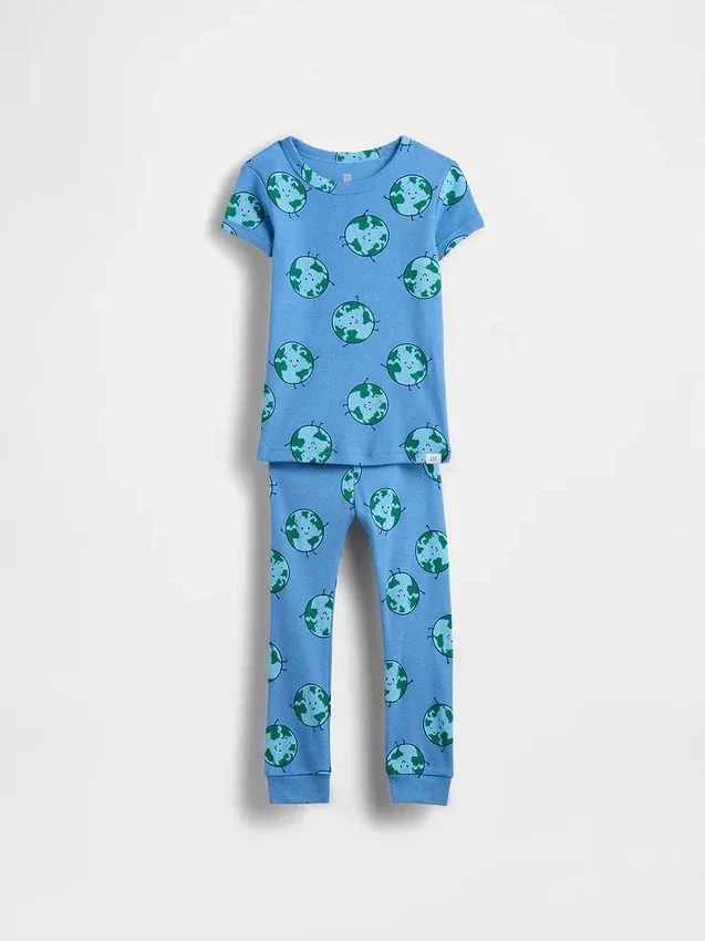 Baby & Toddler Organic Brushed Cotton Pj Set