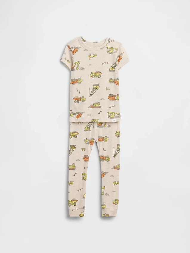 Baby & Toddler Organic Brushed Cotton Pj Set