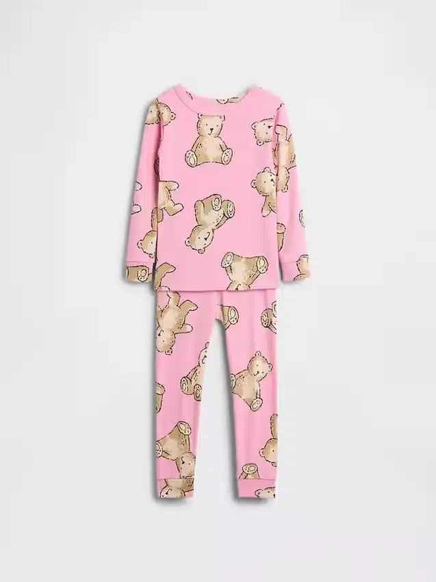 Baby & Toddler Organic Brushed Cotton Pj Set