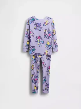 Baby & Toddler Organic Brushed Cotton Pj Set
