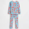 Baby & Toddler Organic Brushed Cotton Pj Set