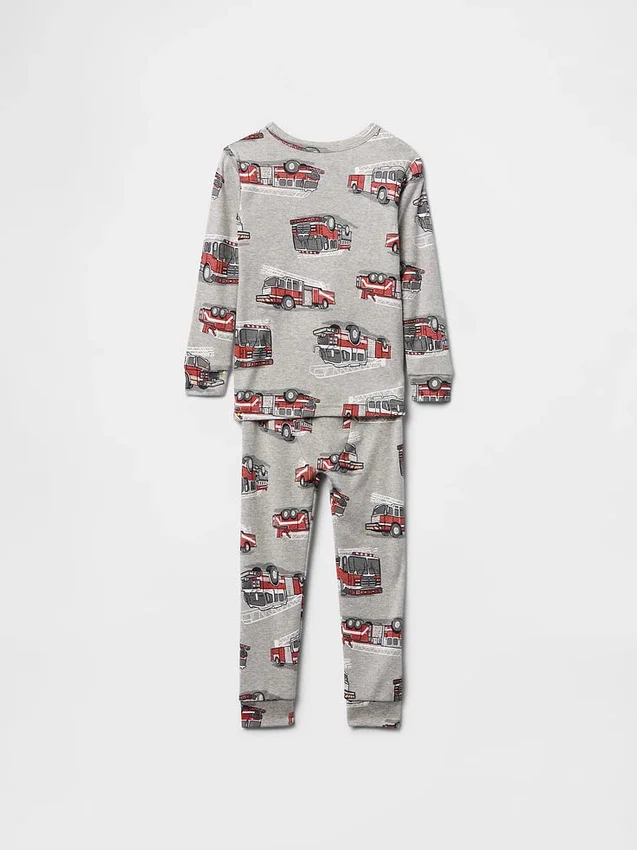 Baby & Toddler Organic Brushed Cotton Pj Set