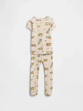 Baby & Toddler Organic Brushed Cotton Pj Set