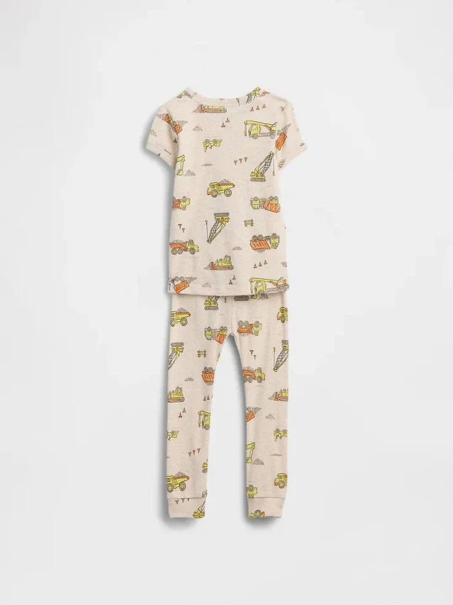 Baby & Toddler Organic Brushed Cotton Pj Set