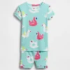 Baby & Toddler Organic Brushed Cotton Pool Float Pj Short Set