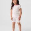 Baby & Toddler Organic Brushed Cotton Seashell Pj Short Set