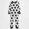 Baby & Toddler Organic Brushed Cotton Soccer Pj Set