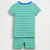 Baby & Toddler Organic Brushed Cotton Stripe Pj Short Set