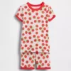 Baby & Toddler Organic Brushed Cotton Tomato Pj Short Set