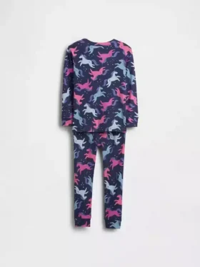 Baby & Toddler Organic Brushed Cotton Unicorn Pj Set