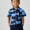 Baby & Toddler Organic Cotton Poplin Print Shirt