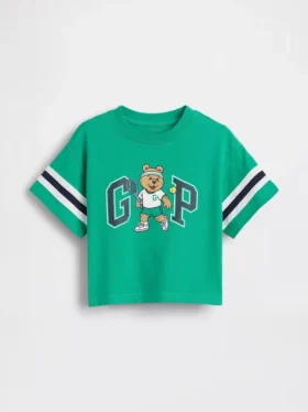 Baby & Toddler Oversized Brannan Bear Varsity Graphic Logo T-Shirt