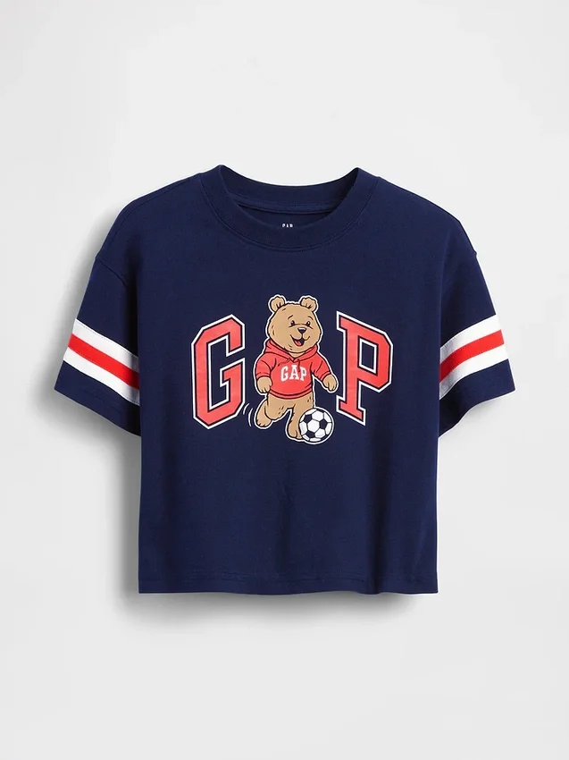 Baby & Toddler Oversized Brannan Bear Varsity Graphic Logo T-Shirt
