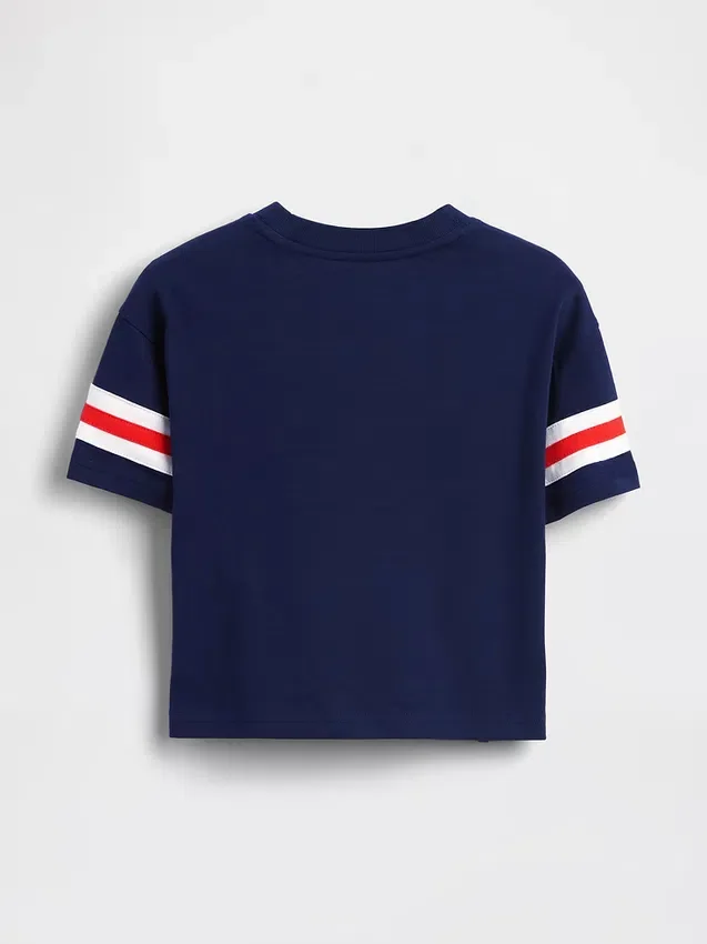 Baby & Toddler Oversized Brannan Bear Varsity Graphic Logo T-Shirt